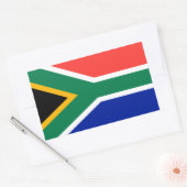 Sticker Rectangulaire Afrique du Sud (Enveloppe)