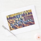 STICKER RECTANGULAIRE AGRICULTURE (Enveloppe)