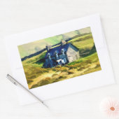 STICKER RECTANGULAIRE AGRICULTURE (Enveloppe)