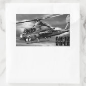 STICKER RECTANGULAIRE AH-1Z (Sac)