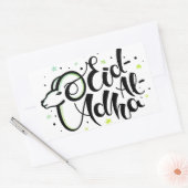 Sticker Rectangulaire Aïd al-adha moubarak (Enveloppe)