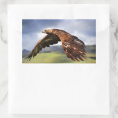 Sticker Rectangulaire Aigle (Sac)