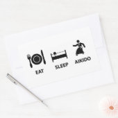 Sticker Rectangulaire Aikido (Enveloppe)