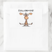 Sticker Rectangulaire Aisément A'moose (Sac)