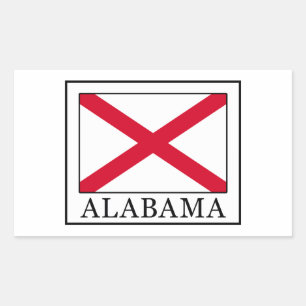 Sticker Rectangulaire Alabama