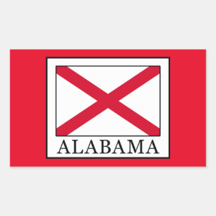 Sticker Rectangulaire Alabama