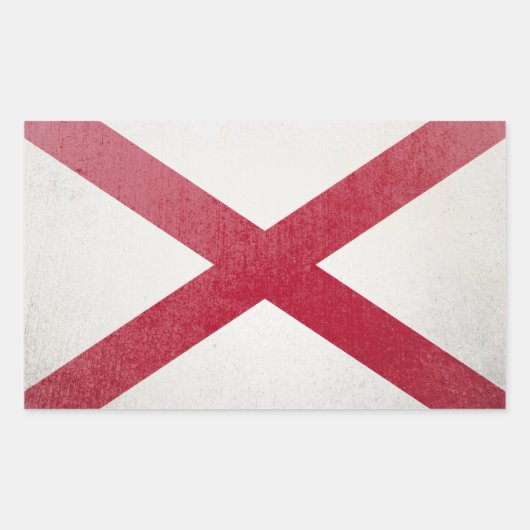 Sticker Rectangulaire Alabama (Devant)