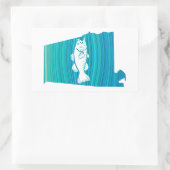 Sticker Rectangulaire Alabama Wave Fishing (Sac)
