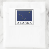 Sticker Rectangulaire Alaska (Sac)