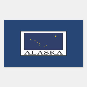 Sticker Rectangulaire Alaska