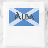 Sticker Rectangulaire Alba Saltire (Sac)