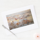 Sticker Rectangulaire Albert Edelfeel - Jour de décembre (Enveloppe)