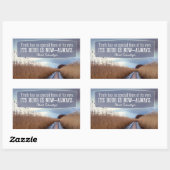 Sticker Rectangulaire Albert Schweitzer Citation Inspirationnelle "Vérit (Feuille)