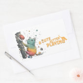 Sticker Rectangulaire Alegre Compañero (Enveloppe)