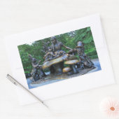 Sticker Rectangulaire Alice au pays des merveilles - Central Park NYC (Enveloppe)