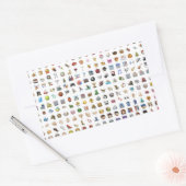 Sticker Rectangulaire All iPhone / iOS emojis (Enveloppe)