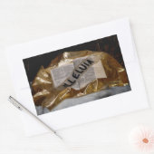 Sticker Rectangulaire Alléluia (Bible & Sash) (Enveloppe)