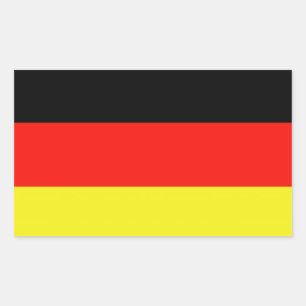 Sticker Rectangulaire Allemagne