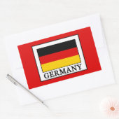 Sticker Rectangulaire Allemagne (Enveloppe)