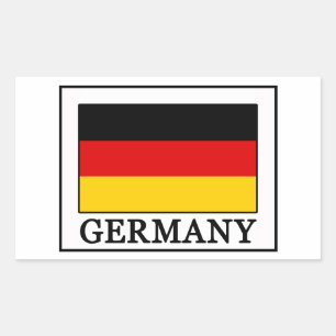 Sticker Rectangulaire Allemagne