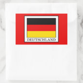 Sticker Rectangulaire Allemagne (Sac)