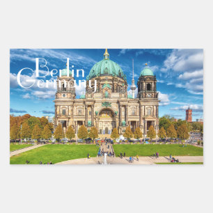 Sticker Rectangulaire Allemagne de Berlin