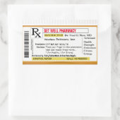 Sticker Rectangulaire Allez-y bientôt (Sac)