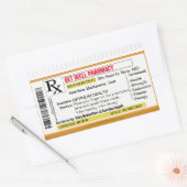 Sticker Rectangulaire Allez-y bientôt (Enveloppe)