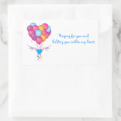 Sticker Rectangulaire Allez-Y : Priez Pour Vous (Sac)