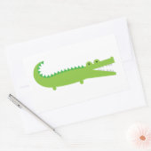 Sticker Rectangulaire Alligator (Enveloppe)