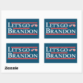 Sticker Rectangulaire Allons Brandon (Feuille)
