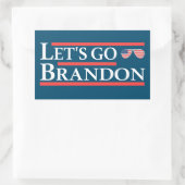 Sticker Rectangulaire Allons Brandon (Sac)