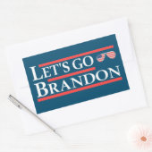 Sticker Rectangulaire Allons Brandon (Enveloppe)