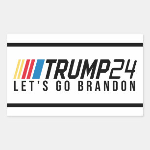 Sticker Rectangulaire Allons Brandon