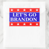 Sticker Rectangulaire Allons Brandon (Sac)