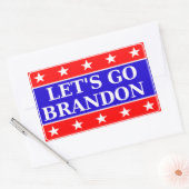 Sticker Rectangulaire Allons Brandon (Enveloppe)