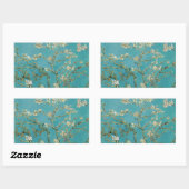 Sticker Rectangulaire Almond Blossom (Feuille)