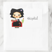 Sticker Rectangulaire Alsace (Sac)