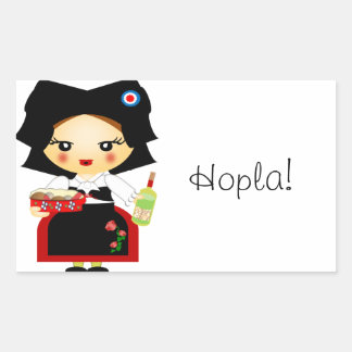 Sticker Rectangulaire Alsace