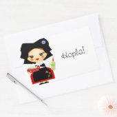 Sticker Rectangulaire Alsace (Enveloppe)