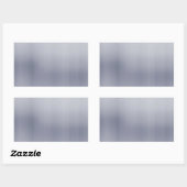 Sticker Rectangulaire Aluminium brossé brillant Texturé (Feuille)