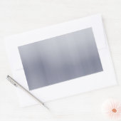 Sticker Rectangulaire Aluminium brossé brillant Texturé (Enveloppe)