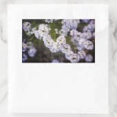 Sticker Rectangulaire Alyssum doux en Grunge (Sac)