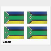 Sticker Rectangulaire Amapa (Feuille)