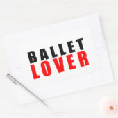 Sticker Rectangulaire Amateur de ballon (Enveloppe)