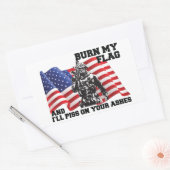 Sticker Rectangulaire American Patriot  (Enveloppe)