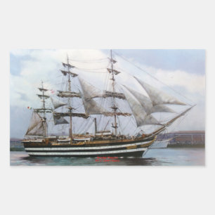 Sticker Rectangulaire Amerigo Vespucci
