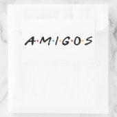 Sticker Rectangulaire Amigos (Sac)