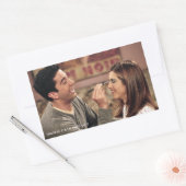 Sticker Rectangulaire AMIS™ | Ross fait le maquillage de Rachel (Enveloppe)
