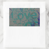 Sticker Rectangulaire Amour (Sac)